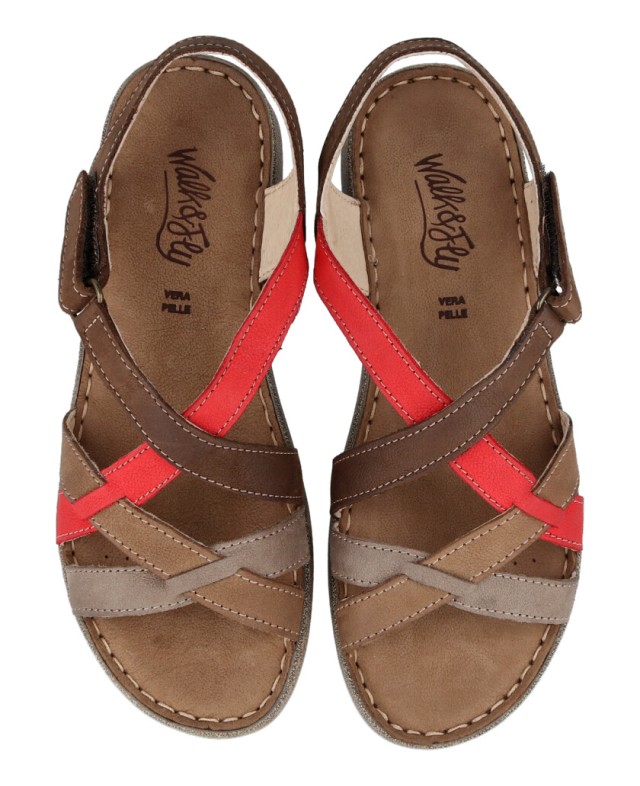 Walk and Fly Sahara Leather Sandals 3096 47610 Walk and Fly Sahara Leather Sandals 3096 47610