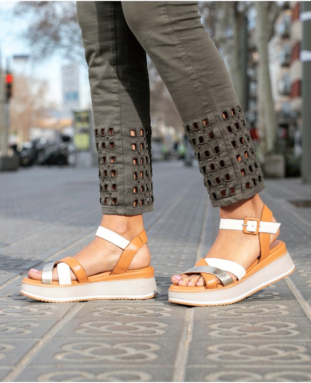 Sandalia plataforma W&F Starwalk C35-42-22229-416 A4 Sandalia plataforma W&F Starwalk C35-42-22229-416 A4