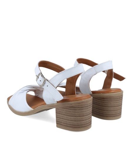 W&F Doubleface low heel sandals 21-501