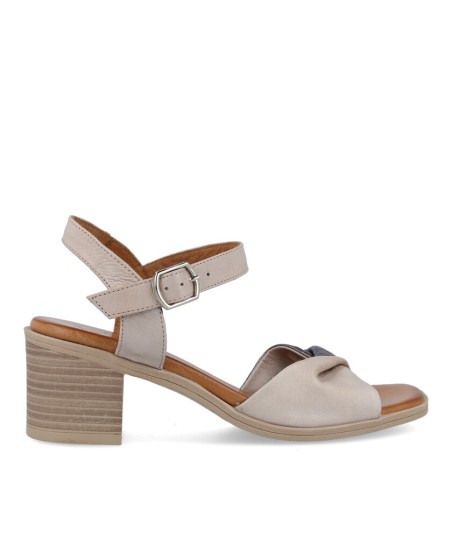 Sandalias de piel combinada W&F Doubleface 21-501