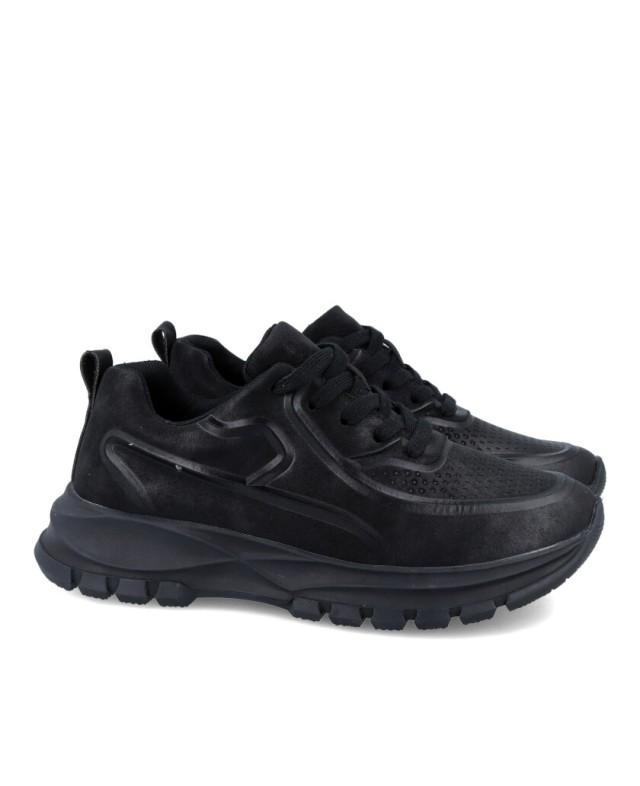 Deportivas negras Walk & Fly Kindra AL-9710 B4