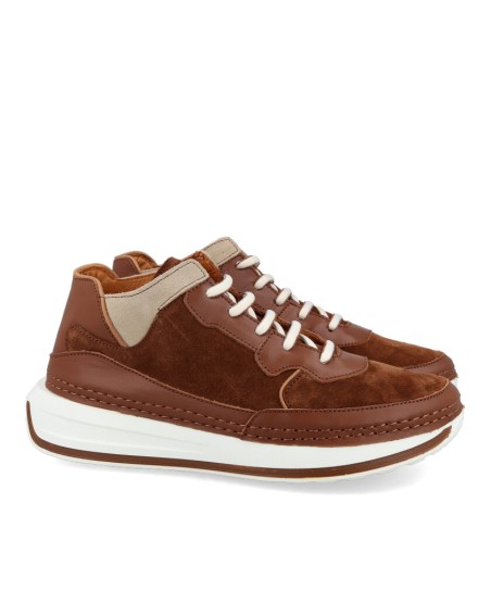 W&F Derby High Top Sneakers 24350-2 B4