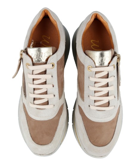 W&F Nimega women's beige sneakers SS24-11 B4