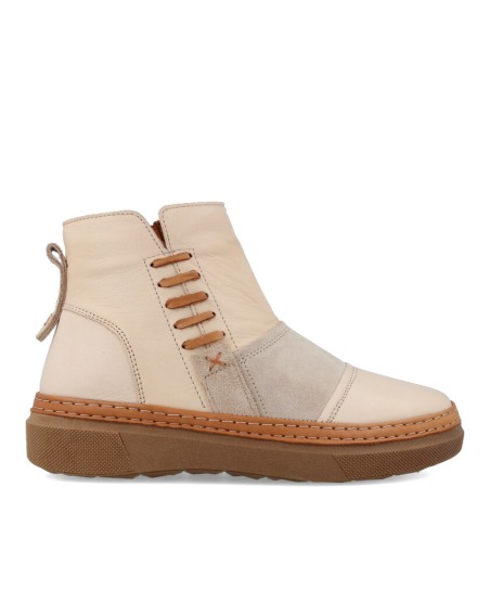 Botines off white W&F Salamander 21-503 B4