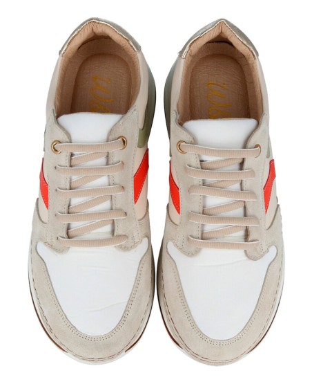 Urban leather sneakers 24350-7 B4