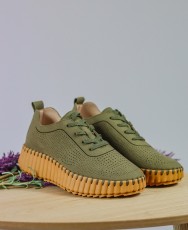 Zapatillas verdes Walk & Fly Astrid AH-9634 B4 Zapatillas verdes Walk & Fly Astrid AH-9634 B4