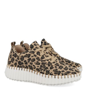 Zapatilla animal print Walk & Fly Astrid AH-9837L A5