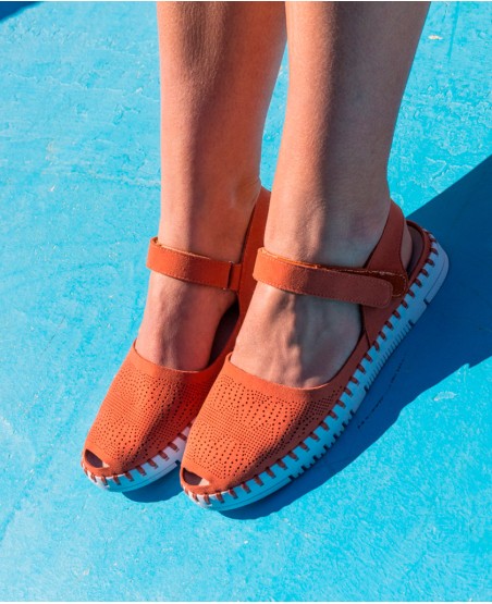 Sandalias casual Walk & Fly Emma LC-10001LB A5