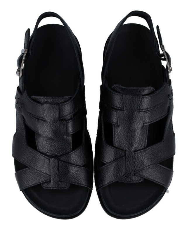 Sandalia negra Walk & Fly Brest 868 36510 A5 Sandalia negra Walk & Fly Brest 868 36510 A5