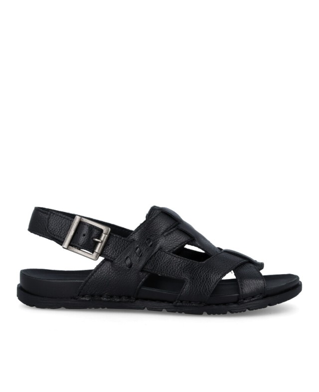 Sandalia negra Walk & Fly Brest 868 36510 A5 Sandalia negra Walk & Fly Brest 868 36510 A5