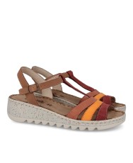 Sandalia con cuña Walk & Fly Adra 9371 50680 Sandalia con cuña Walk & Fly Adra 9371 50680