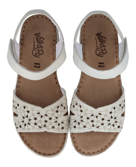 Sandalias blancas Walk & Fly Sabina 9371 50401 A5