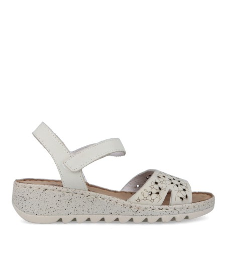 Sandalias blancas Walk & Fly Sabina 9371 50401 A5