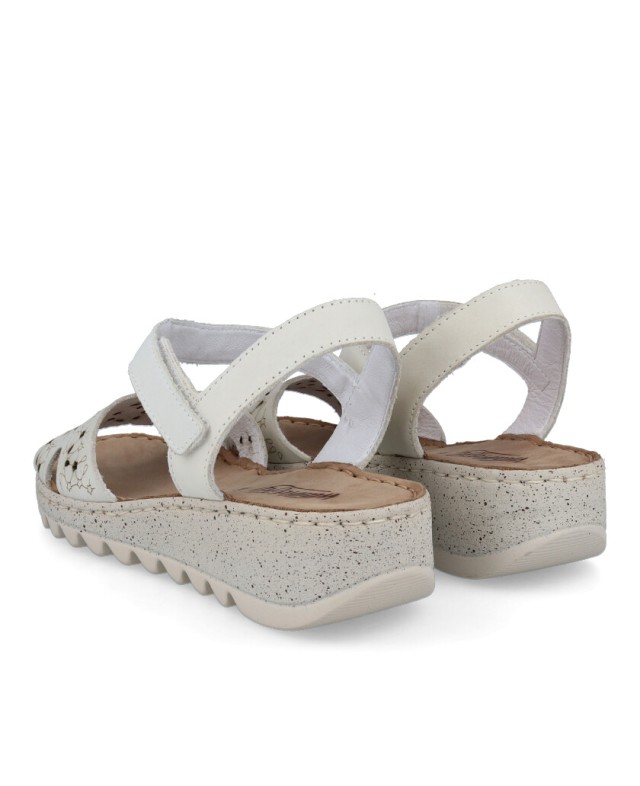 Sandalias blancas Walk & Fly Sabina 9371 50401 A5 Sandalias blancas Walk & Fly Sabina 9371 50401 A5