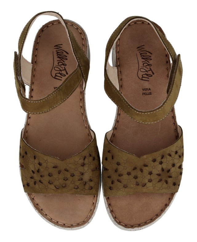 Sandalias troqueladas Walk & Fly Sabina 9371 50401 A5 Sandalias troqueladas Walk & Fly Sabina 9371 50401 A5