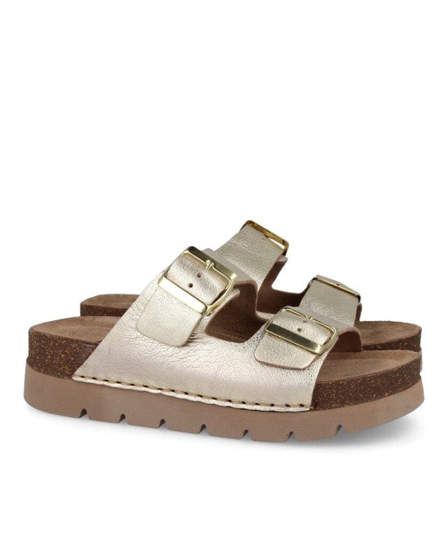Walk & Fly Rimini 8331 50810 A5 golden sandals Walk & Fly Rimini 8331 50810 A5 golden sandals