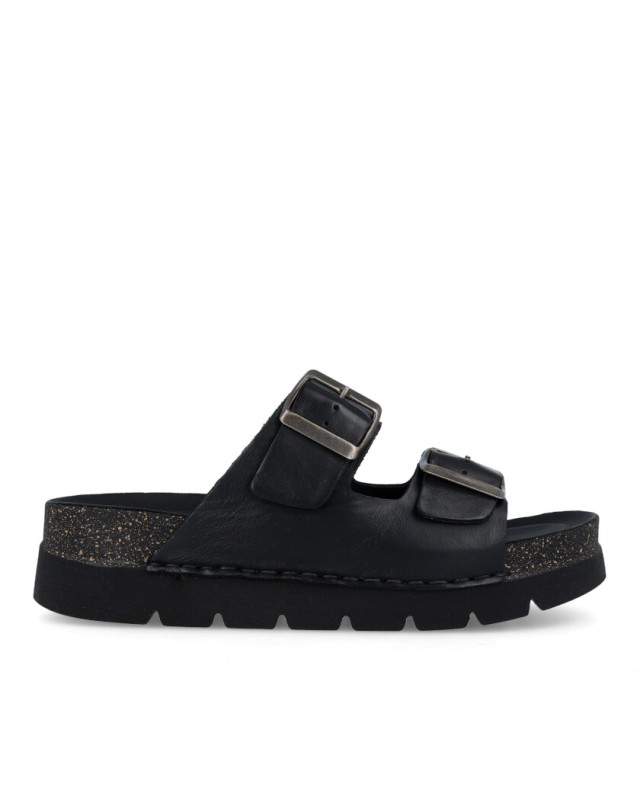 Black sandals Walk & Fly Rimini 8331 50810 A5 Black sandals Walk & Fly Rimini 8331 50810 A5