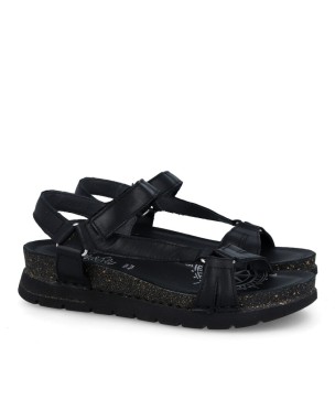 Sandalias negras Walk & Fly Miramare 8352 21620 A5