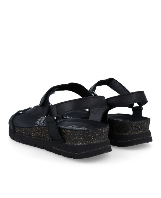 Black sandals Walk & Fly Miramare 8352 21620 A5