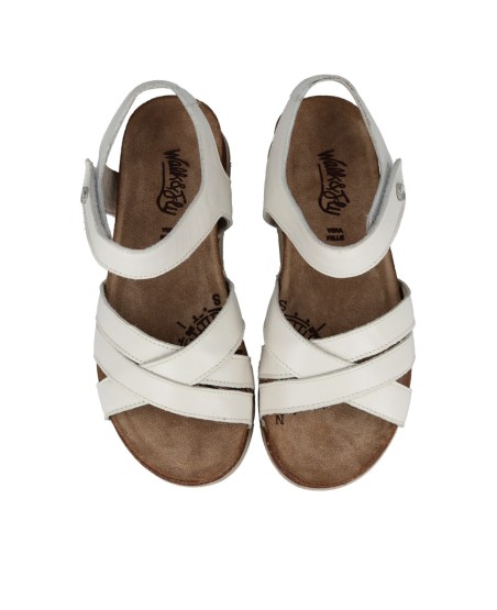 Sandalias blancas Walk & Fly San Telmo 8352 50720 A5