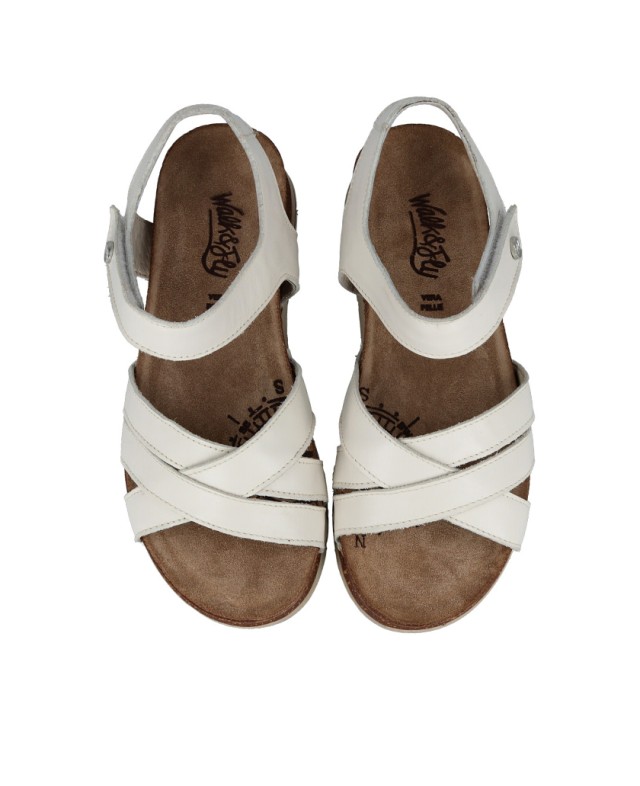 Walk & Fly San Telmo 8352 50720 A5 white sandals