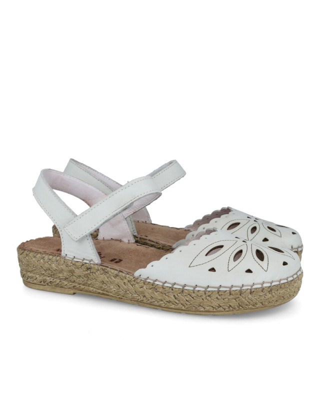 Sandalias blancas Walk & Fly Rijeka 7665 50422 A5 Sandalias blancas Walk & Fly Rijeka 7665 50422 A5