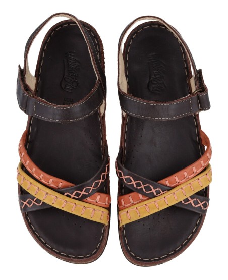 Brown sandals Walk & Fly Catrina 3861 40941