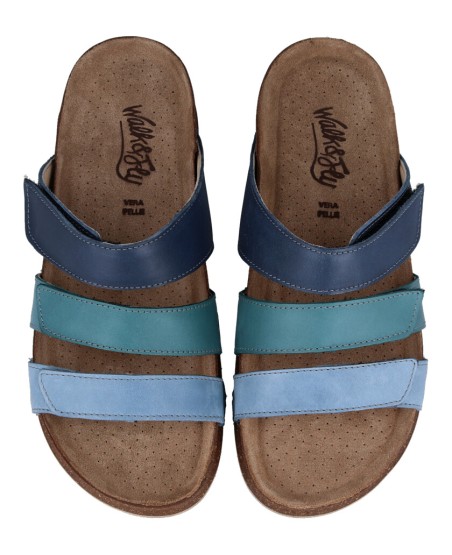 Sandalia azul Walk & Fly Frejus 7447 50630 A5