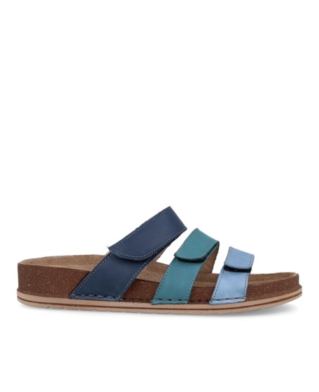 Sandalia azul Walk & Fly Frejus 7447 50630 A5