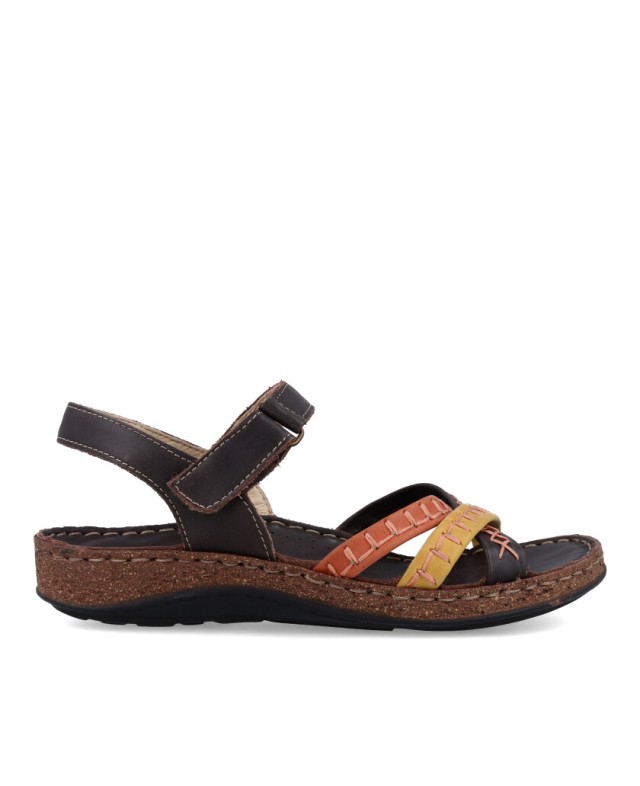 Brown sandals Walk & Fly Catrina 3861 40941 Brown sandals Walk & Fly Catrina 3861 40941