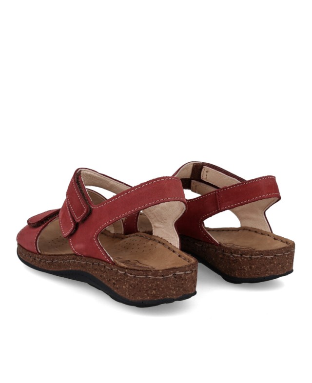 Red Walk & Fly Toulon 3861 50770 A5 Sandals Red Walk & Fly Toulon 3861 50770 A5 Sandals