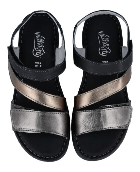 Sandalias metalizadas Walk & Fly Basilea 3066 47200 A5