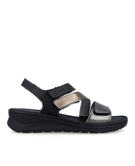 Sandalias metalizadas Walk & Fly Basilea 3066 47200 A5