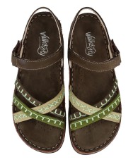 Green sandals Walk & Fly Catrina 3861 40941 Green sandals Walk & Fly Catrina 3861 40941