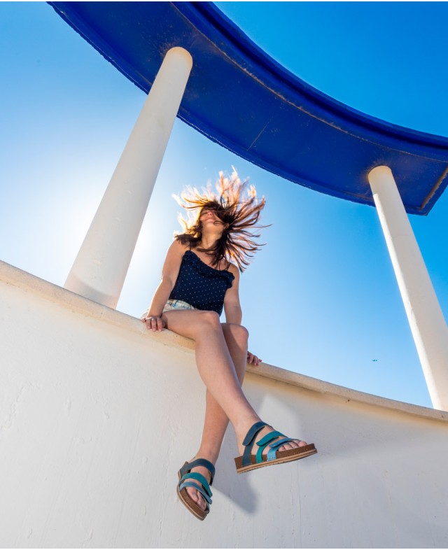 Blue Walk & Fly Frejus 7447 50630 A5 Sandal Blue Walk & Fly Frejus 7447 50630 A5 Sandal