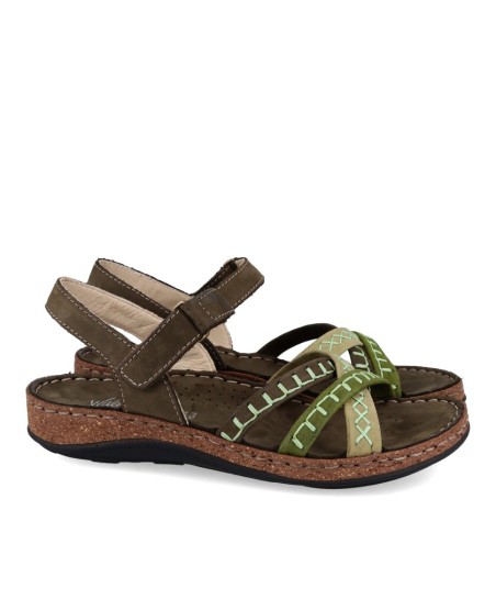 Green sandals Walk & Fly Catrina 3861 40941