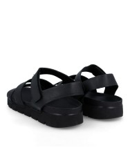 Sandalias negras Walk & Fly Newport 8385 51230