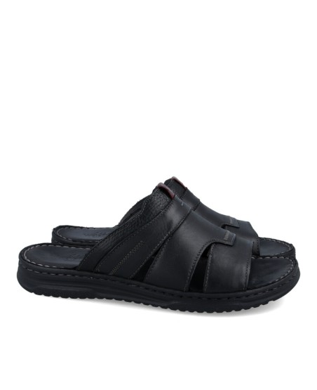 Flat black sandal Walk & Fly Homeboy 963 40090