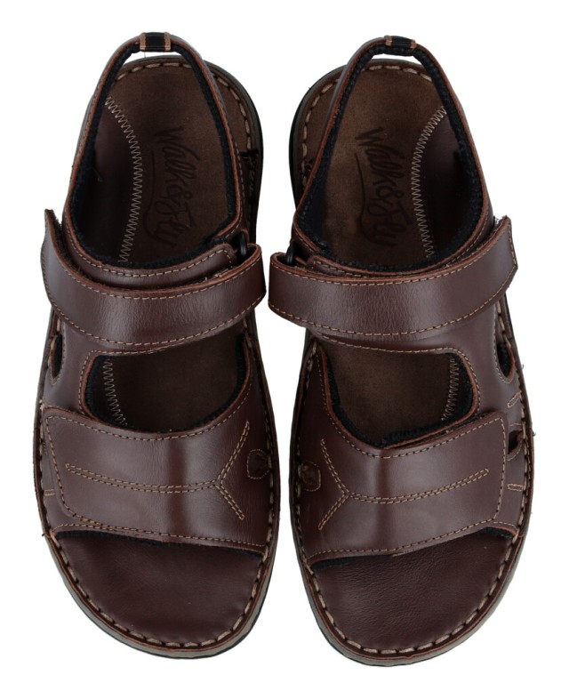 Leather sandals Walk Fly Old Shool 021 10430 for men