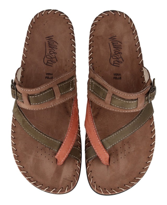 Women's toe sandals Walk & Fly Corfu 3861 22201 Women's toe sandals Walk & Fly Corfu 3861 22201