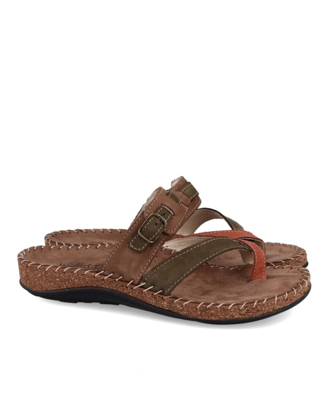 Women's toe sandals Walk & Fly Corfu 3861 22201 Women's toe sandals Walk & Fly Corfu 3861 22201
