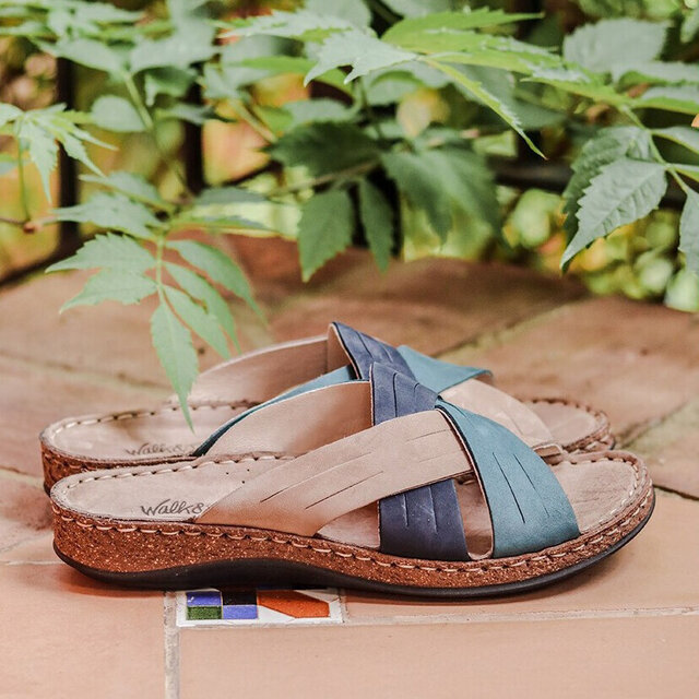 Sandalias Walk & Fly PIETRA/BLU/BLU/GREEN - 3223