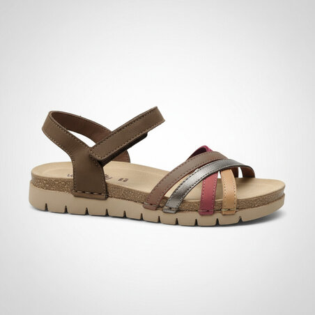 Sandalias mujer Walk FAN/FUC/PO - 3160