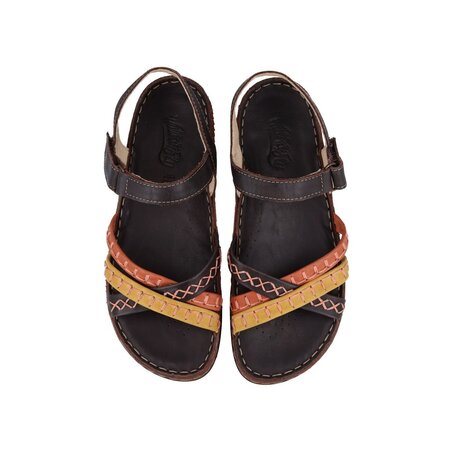 Sandalias marrones W T/P/P/P - 199