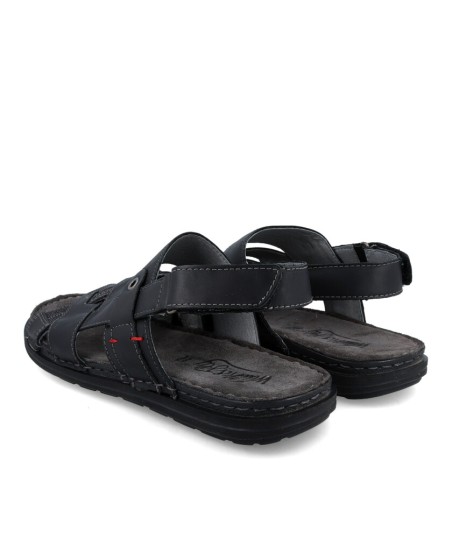 Black sandals Walk & Fly La Rambla 680 28201