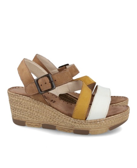 Sandalias con cuña Walk & Fly Malibu 8508 35700