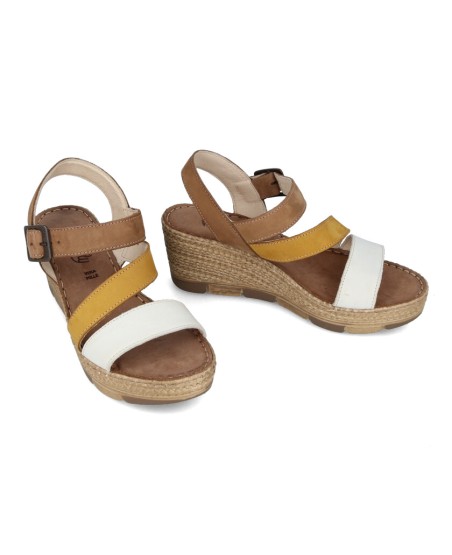 Sandalias con cuña Walk & Fly Malibu 8508 35700