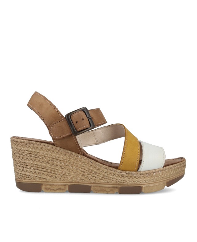 Sandalias con cuña Walk & Fly Malibu 8508 35700 Sandalias con cuña Walk & Fly Malibu 8508 35700