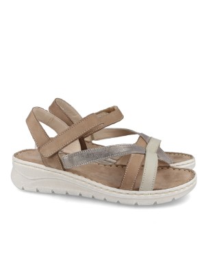 Walk & Fly Lugano 3066 48310 Low wedge sandals
