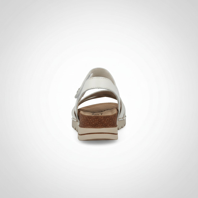 Sandalias cuña Walk  BIANCO OTT - 05_vista_back